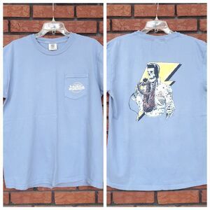 Old Row Music Legends T Shirt Mens L Elvis Presley Skeleton Comfort Colors